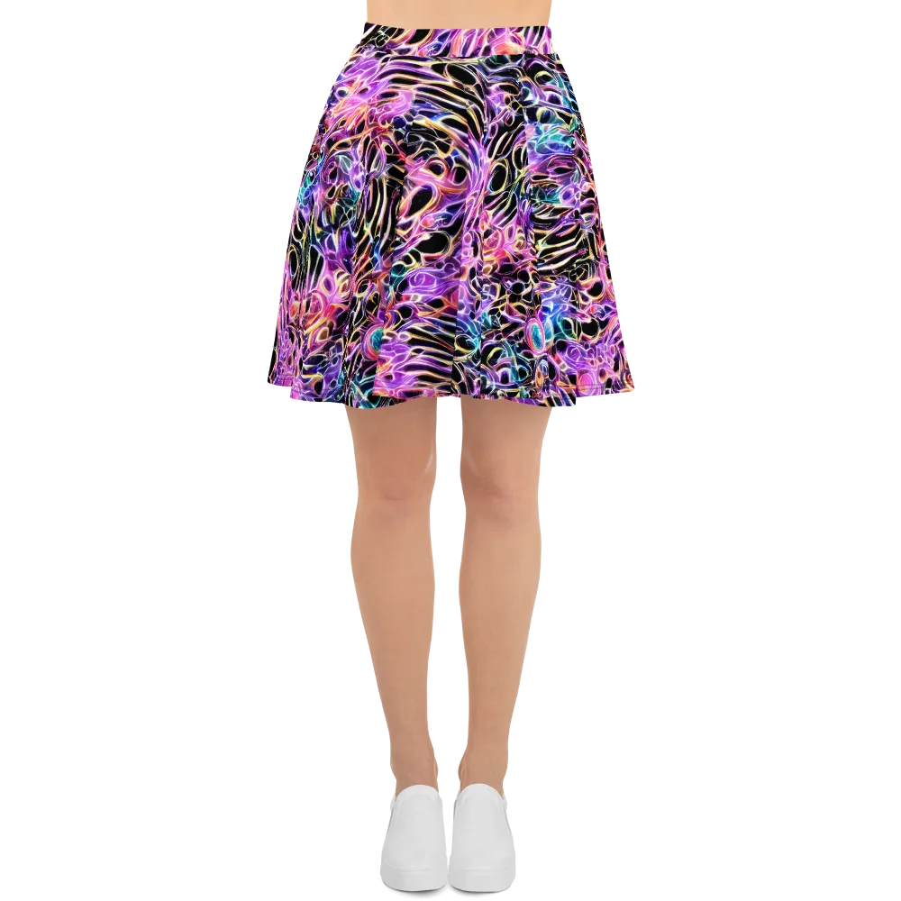 Afterglow Surge on Skater Skirt — Front
