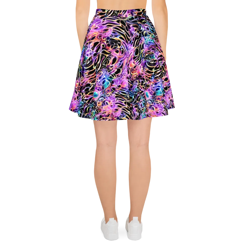 Afterglow Surge on Skater Skirt — Back