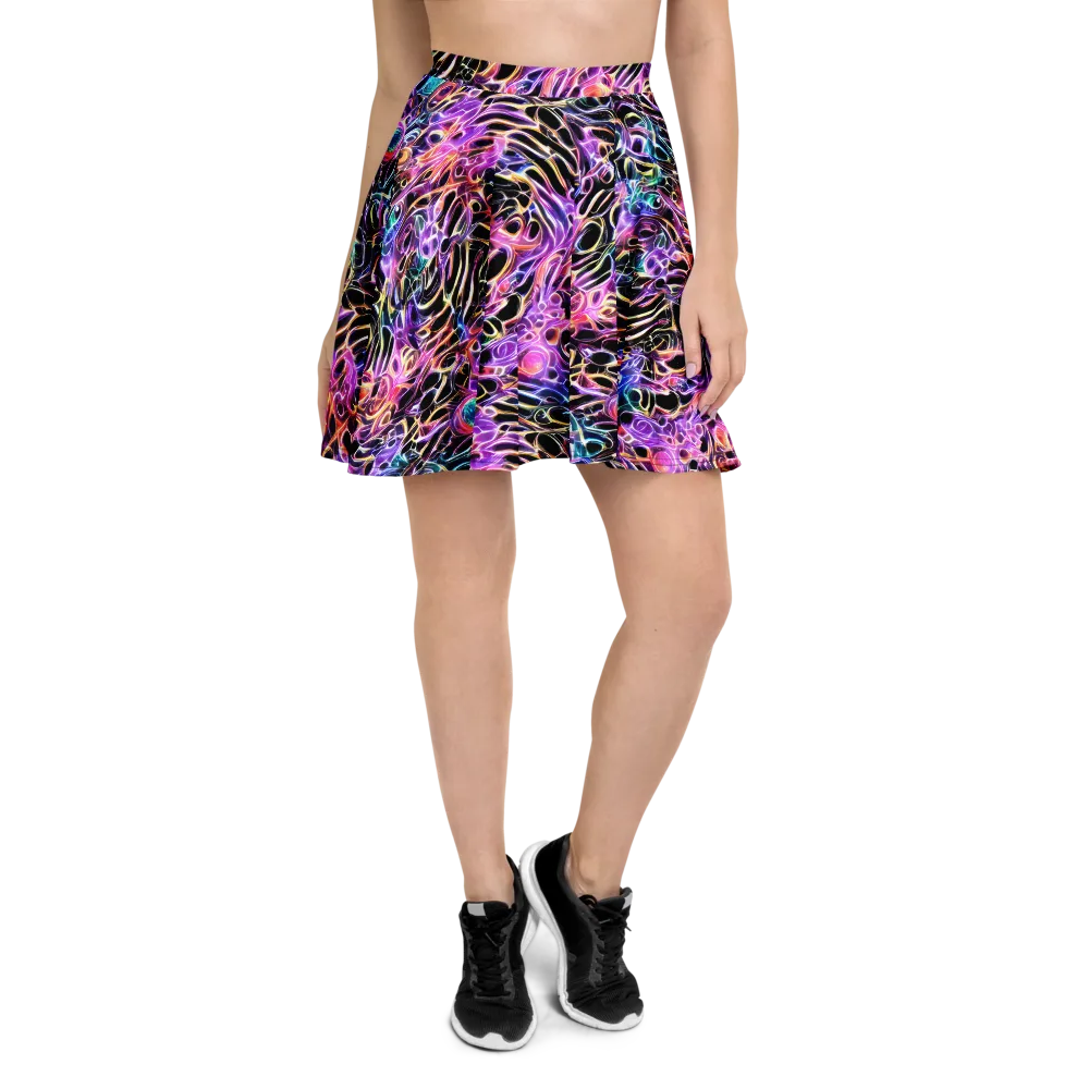 Afterglow Surge on Skater Skirt — Front