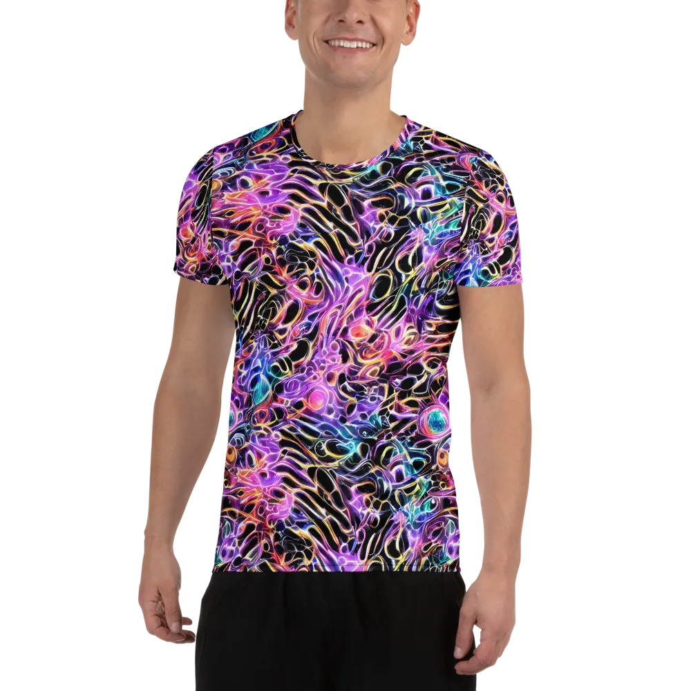 Afterglow Surge on Men's Athletic T-Shirt — Front