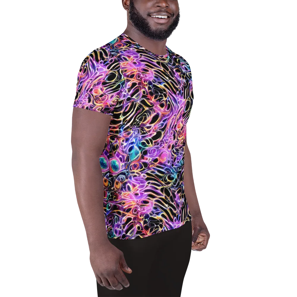 Afterglow Surge on Men's Athletic T-Shirt — Right