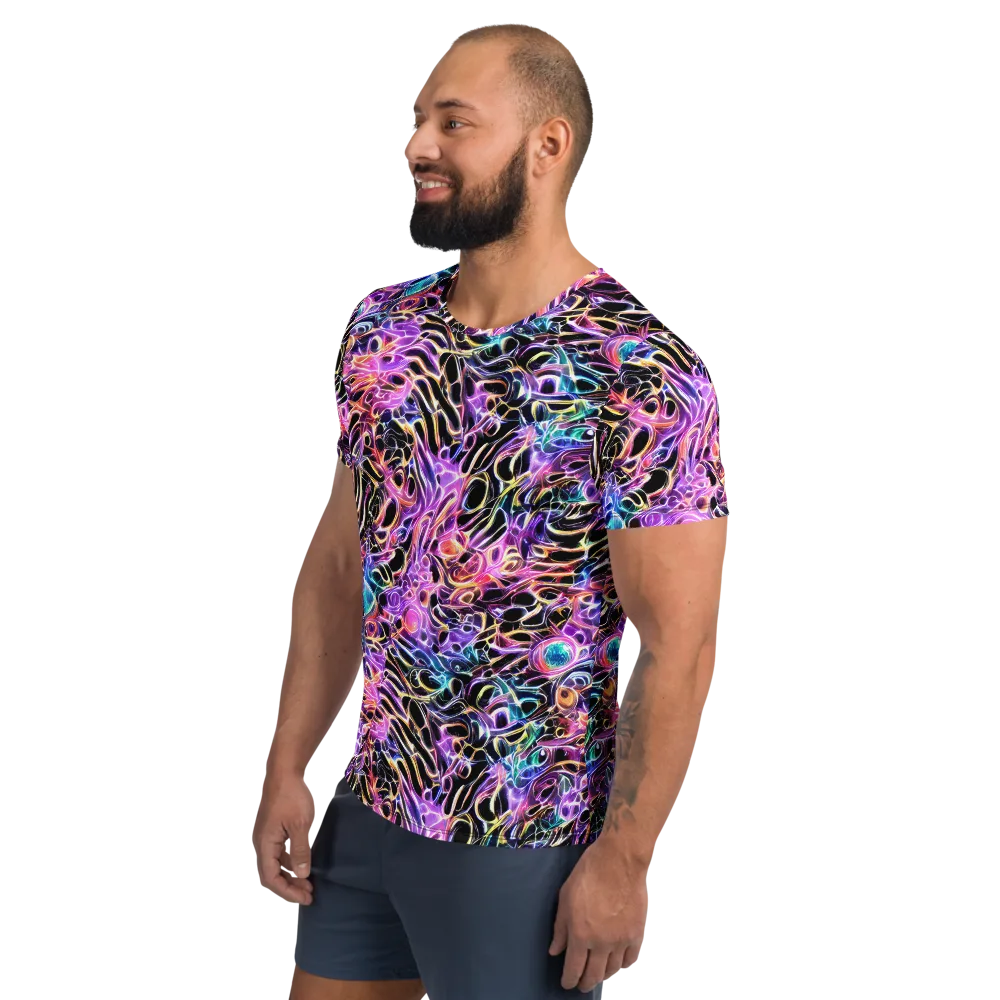 Afterglow Surge on Men's Athletic T-Shirt — Left