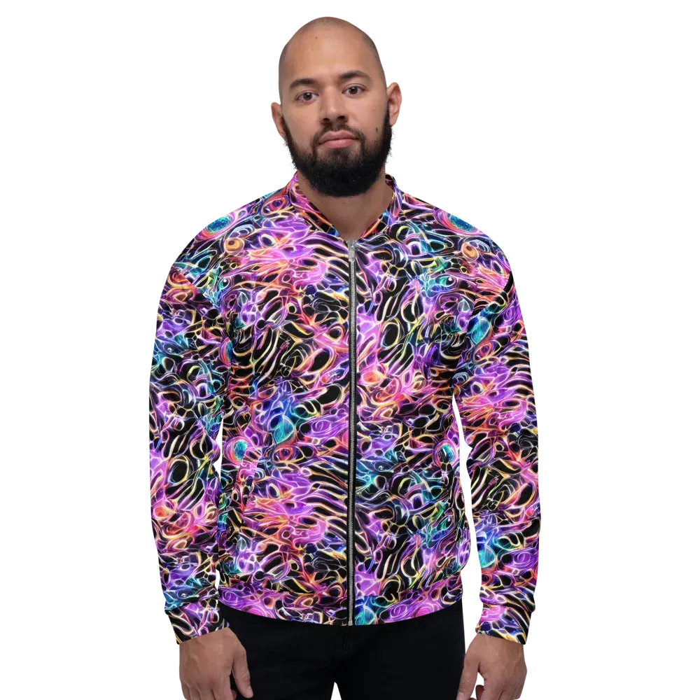 Afterglow Surge on Bomber Jacket — Front
