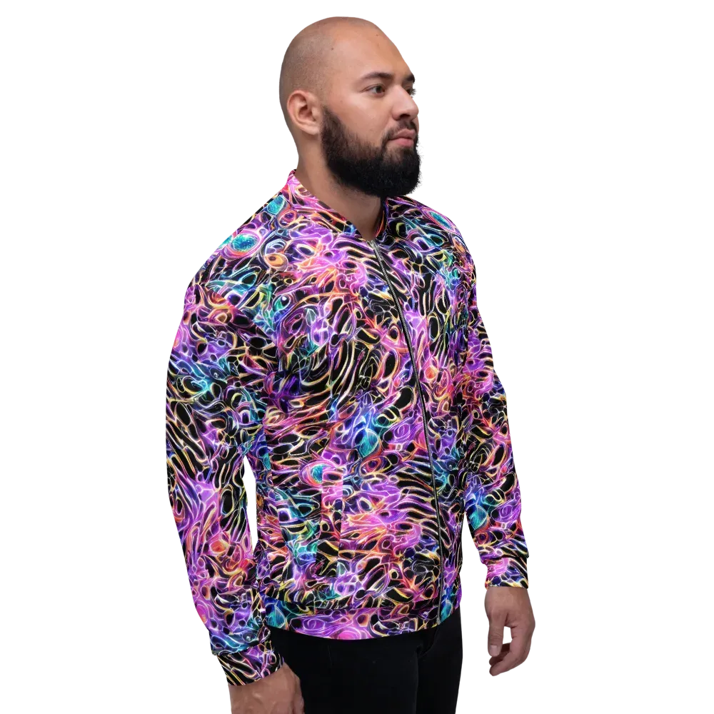 Afterglow Surge on Bomber Jacket — Right