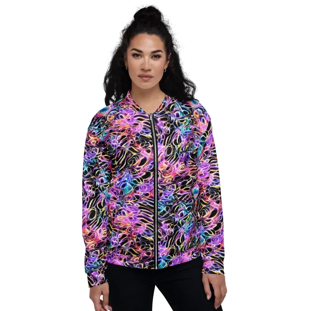 Afterglow Surge on Bomber Jacket — Front