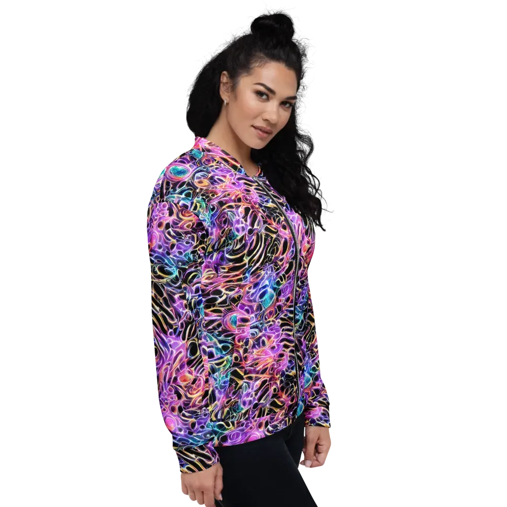Afterglow Surge on Bomber Jacket — Right