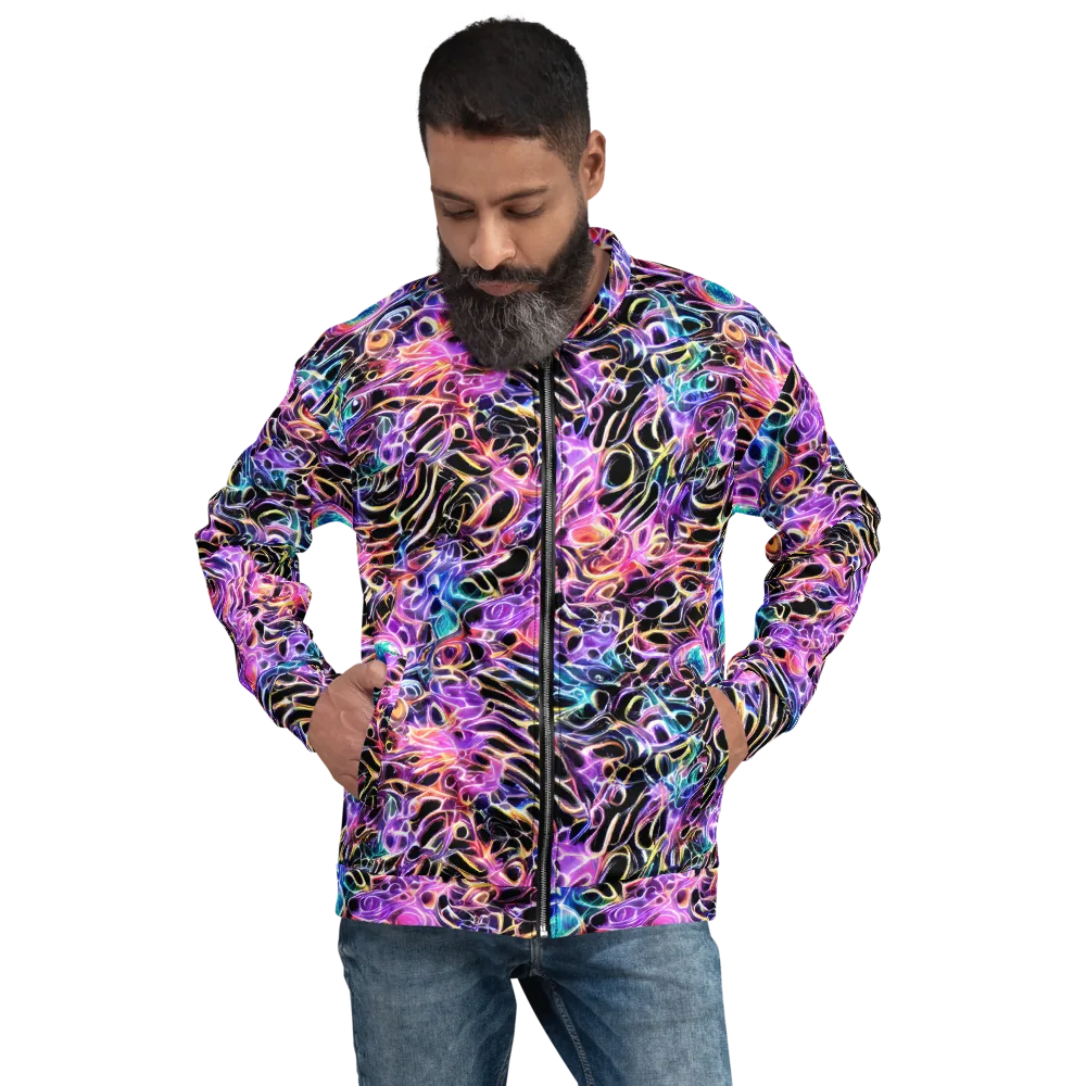 Afterglow Surge on Bomber Jacket — Front