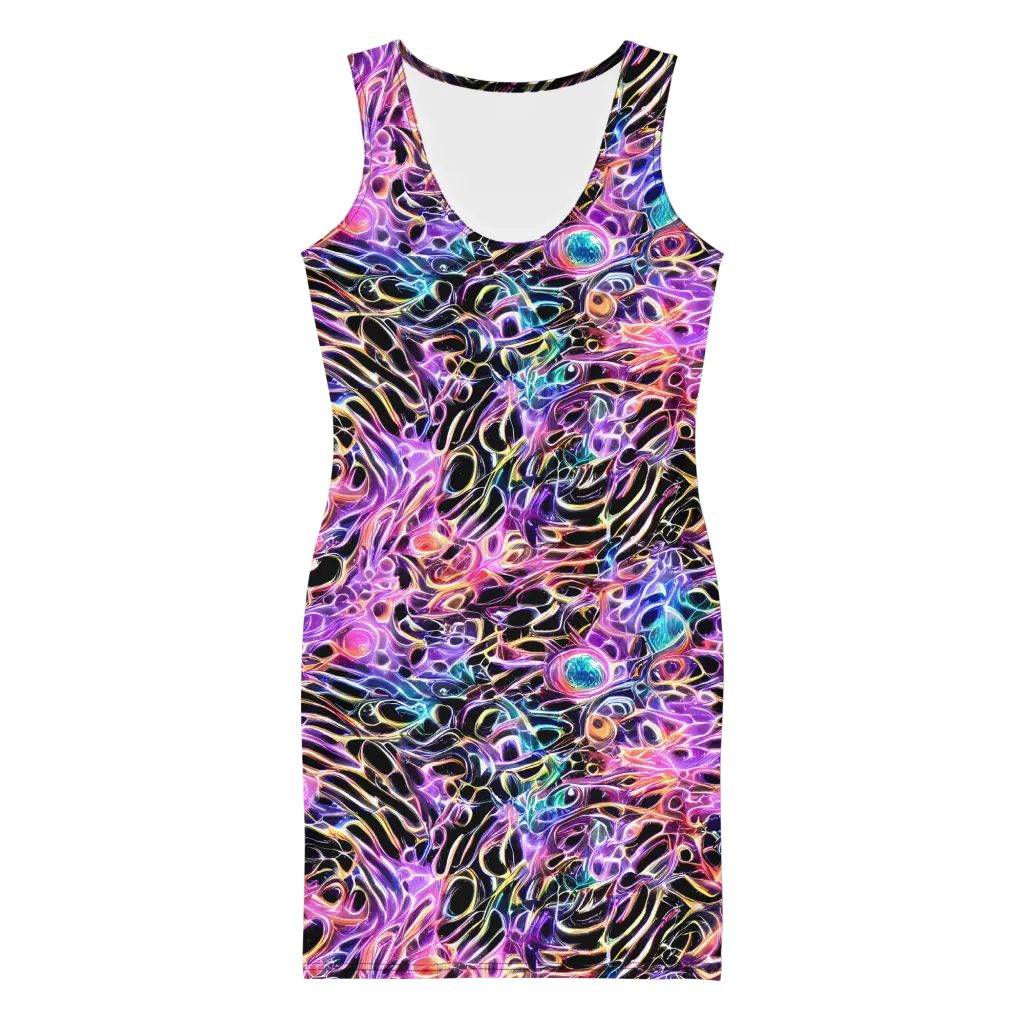 Afterglow Surge on Bodycon Dress — Front