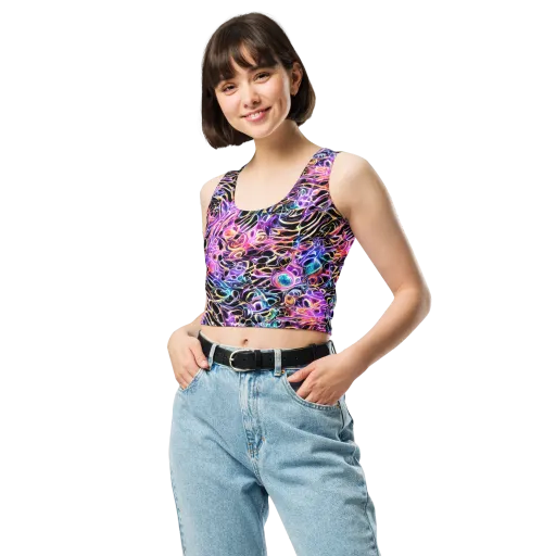 Afterglow Surge on a Crop Top