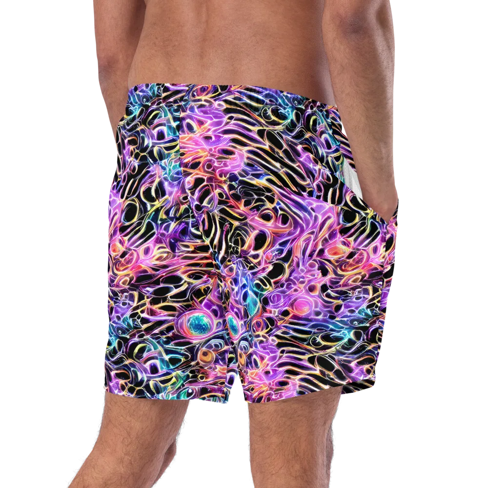 Afterglow Surge on Swim Trunks — Right Back