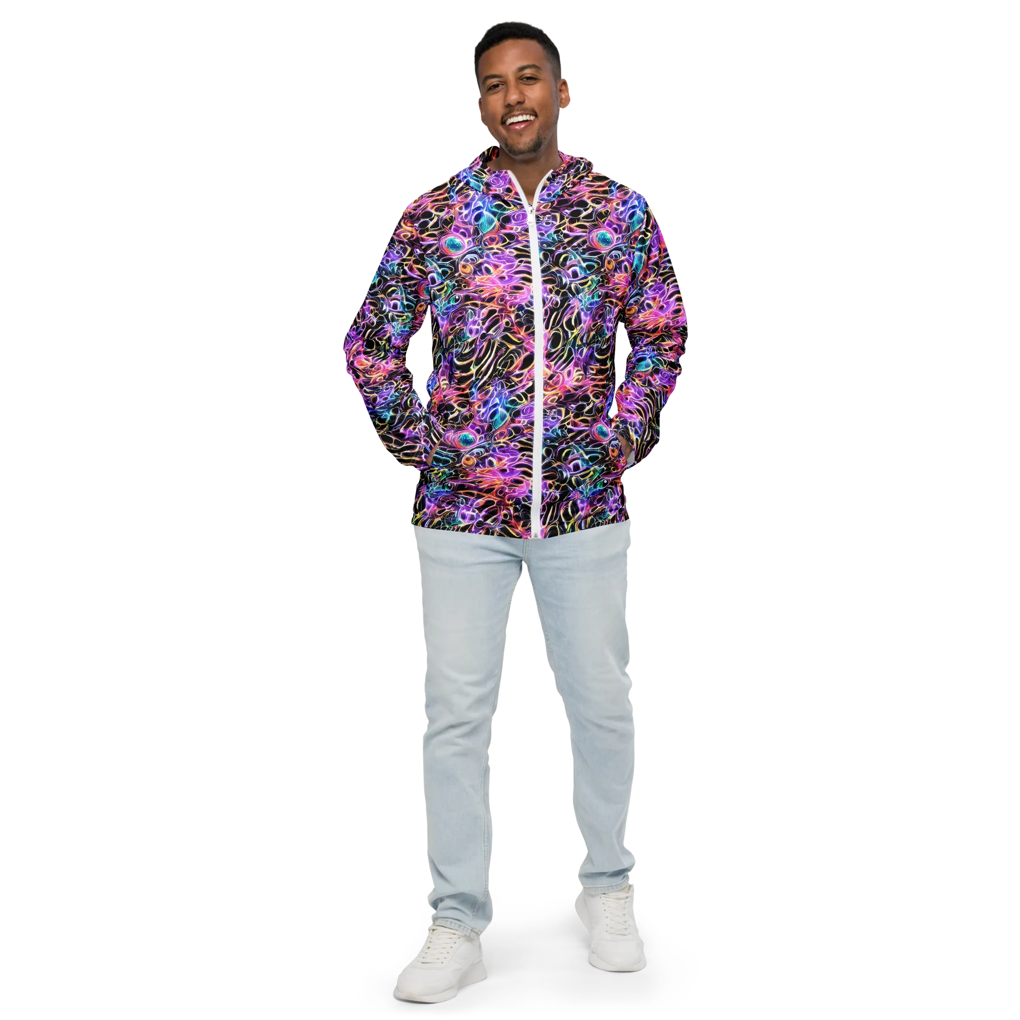 Afterglow Surge on Men's Windbreaker — Front