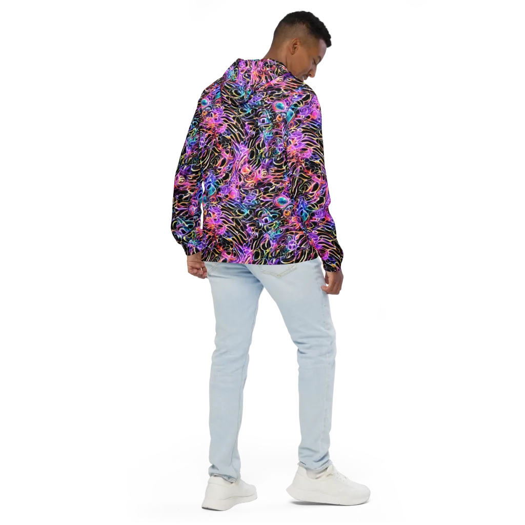 Afterglow Surge on Men's Windbreaker — Back