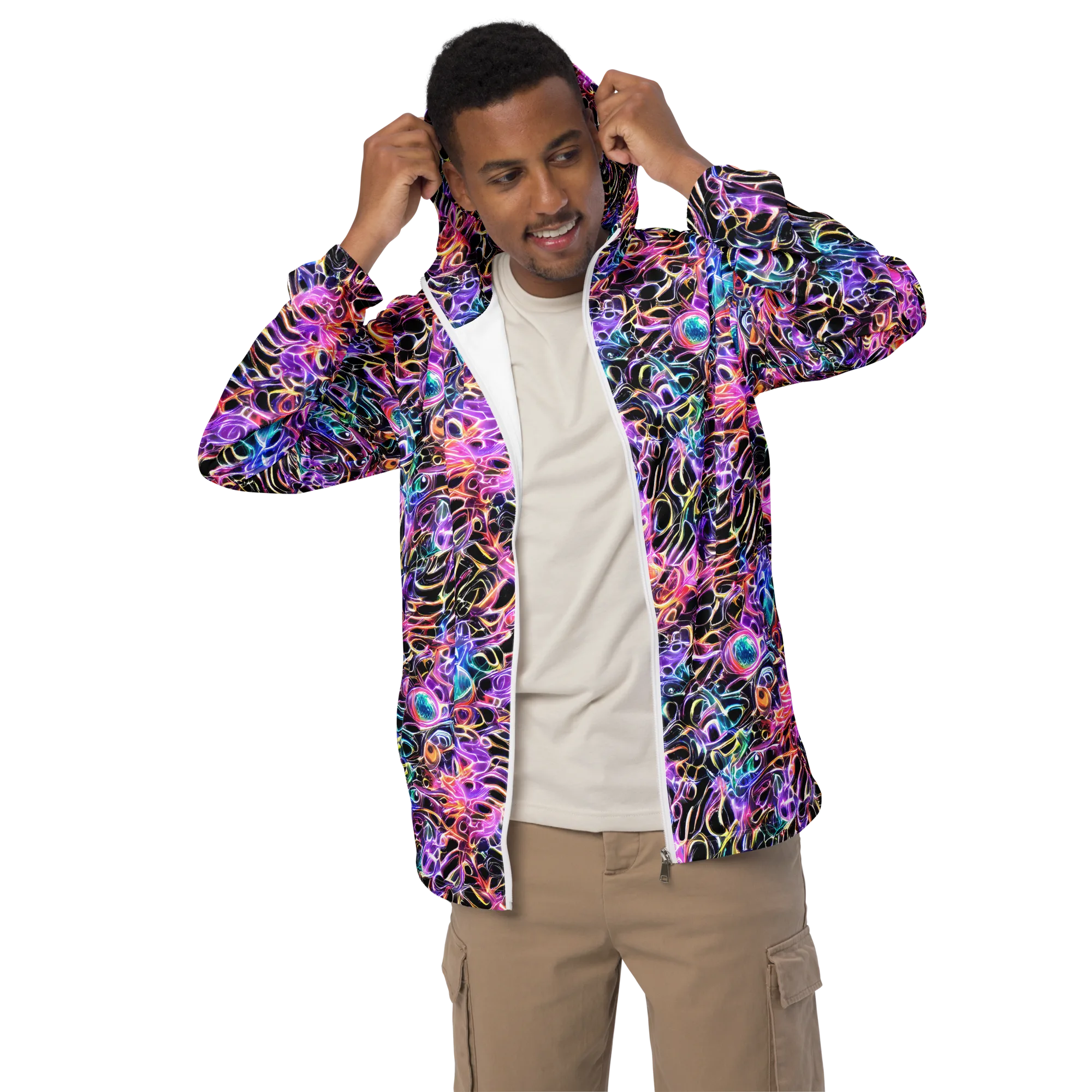 Afterglow Surge on Men's Windbreaker — Front