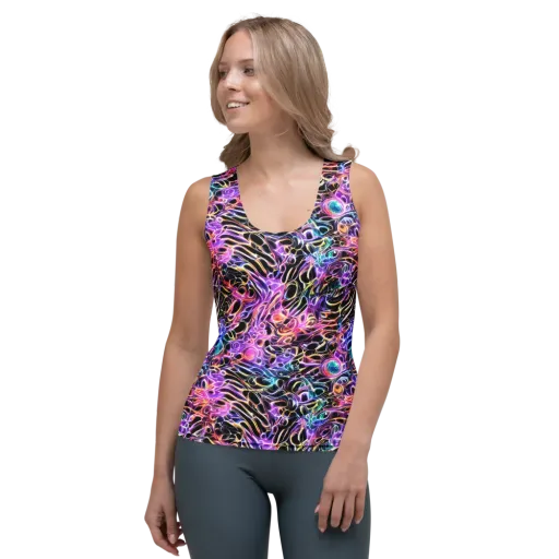 Afterglow Surge on a Women's Tank Top