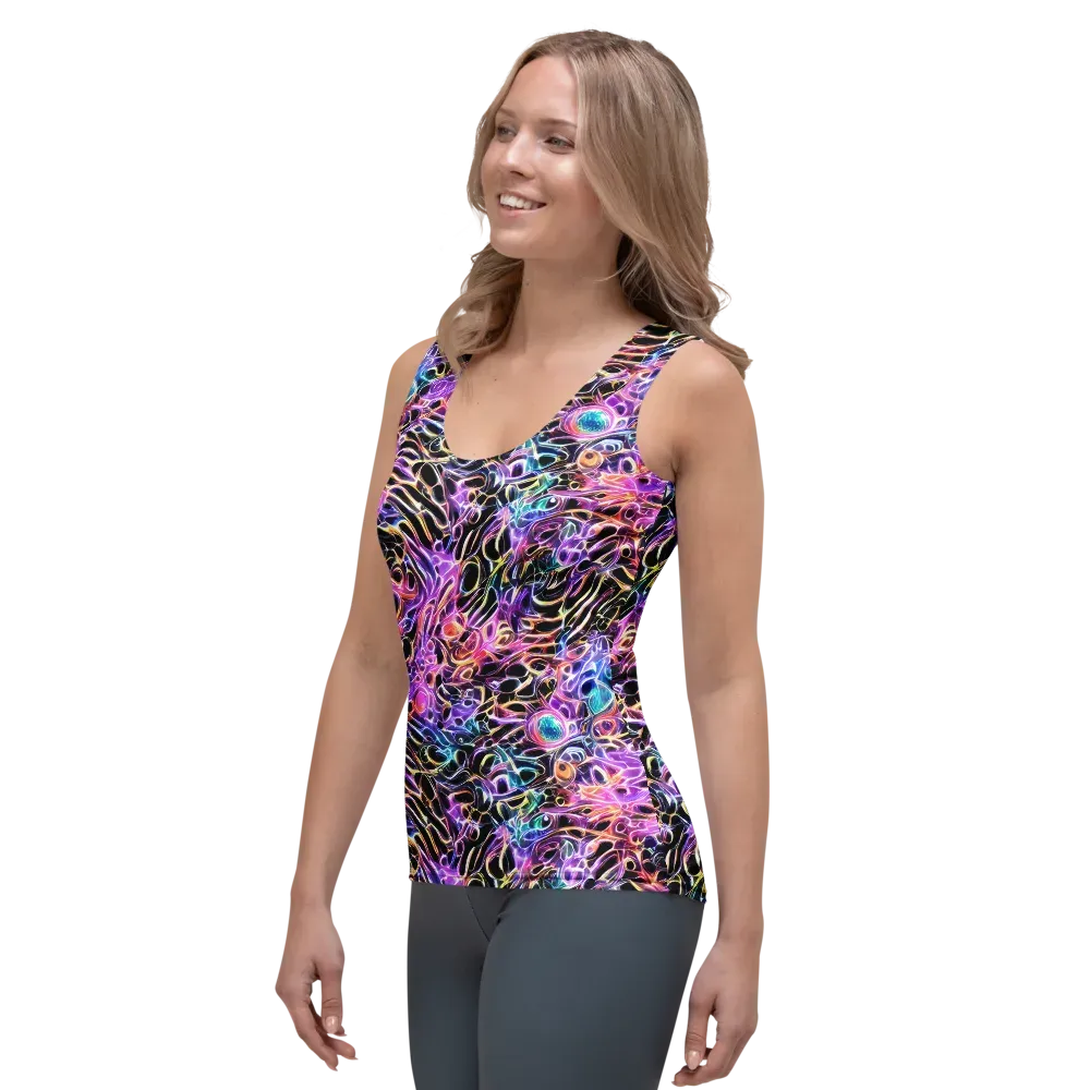 Afterglow Surge on Women's Tank Top — Left Front