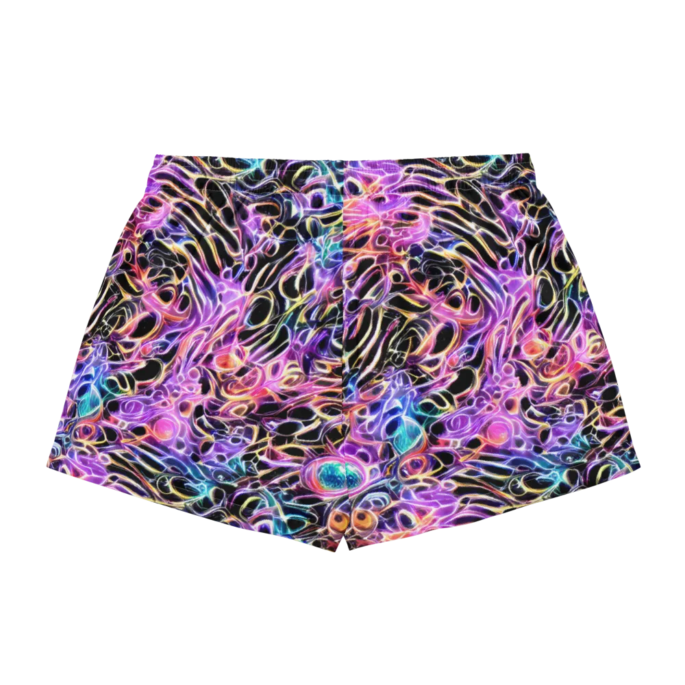 Afterglow Surge on Women's Pajama Shorts — Back