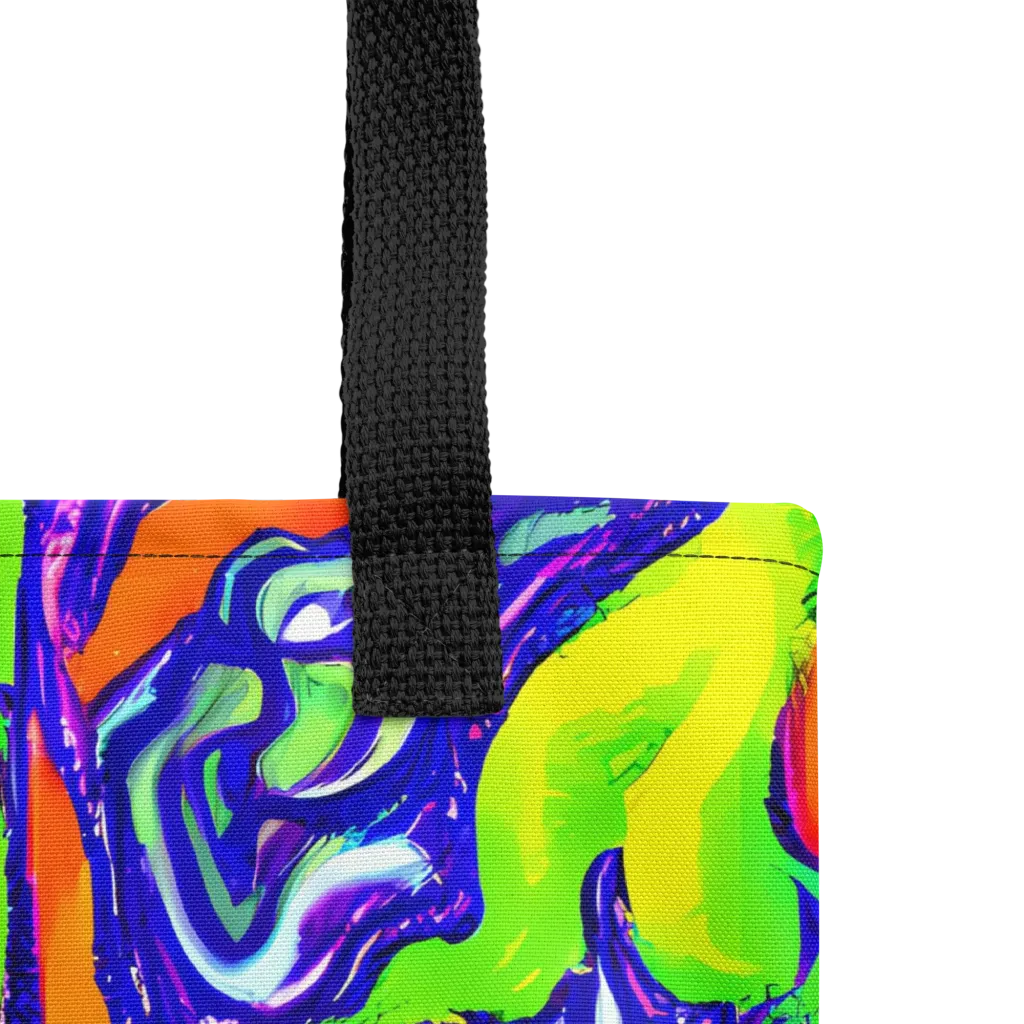 Psychic Marbling on Tote Bag — Product details