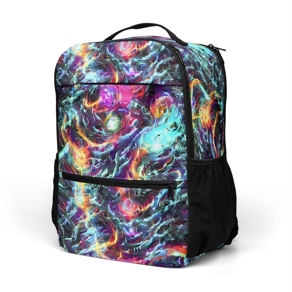 Fathomless Glow on Utility Backpack — Left Front