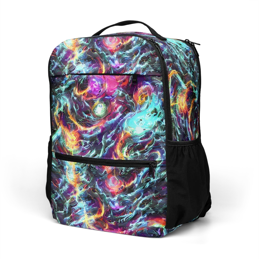 Fathomless Glow on Utility Backpack — Left Front