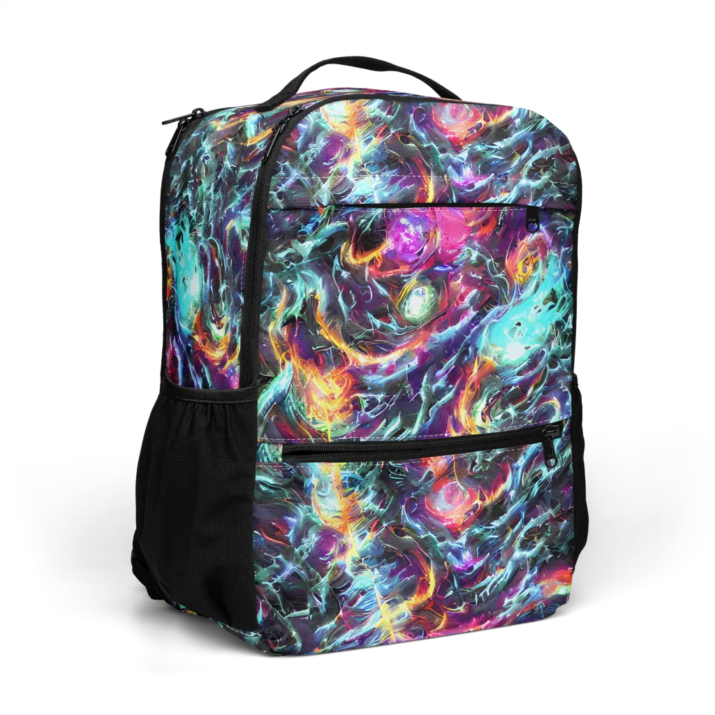 Fathomless Glow on Utility Backpack — Right Front
