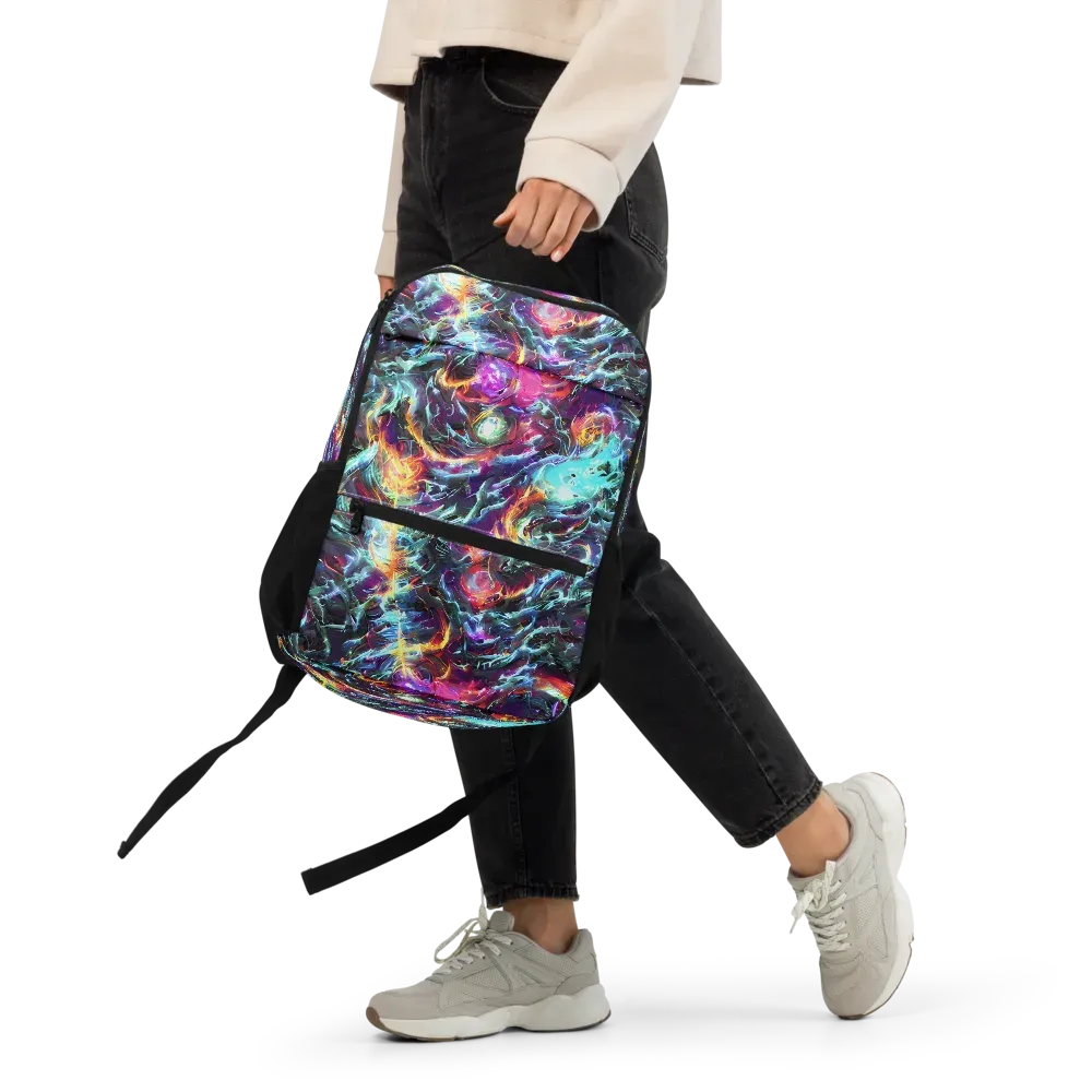 Fathomless Glow on Utility Backpack — Front