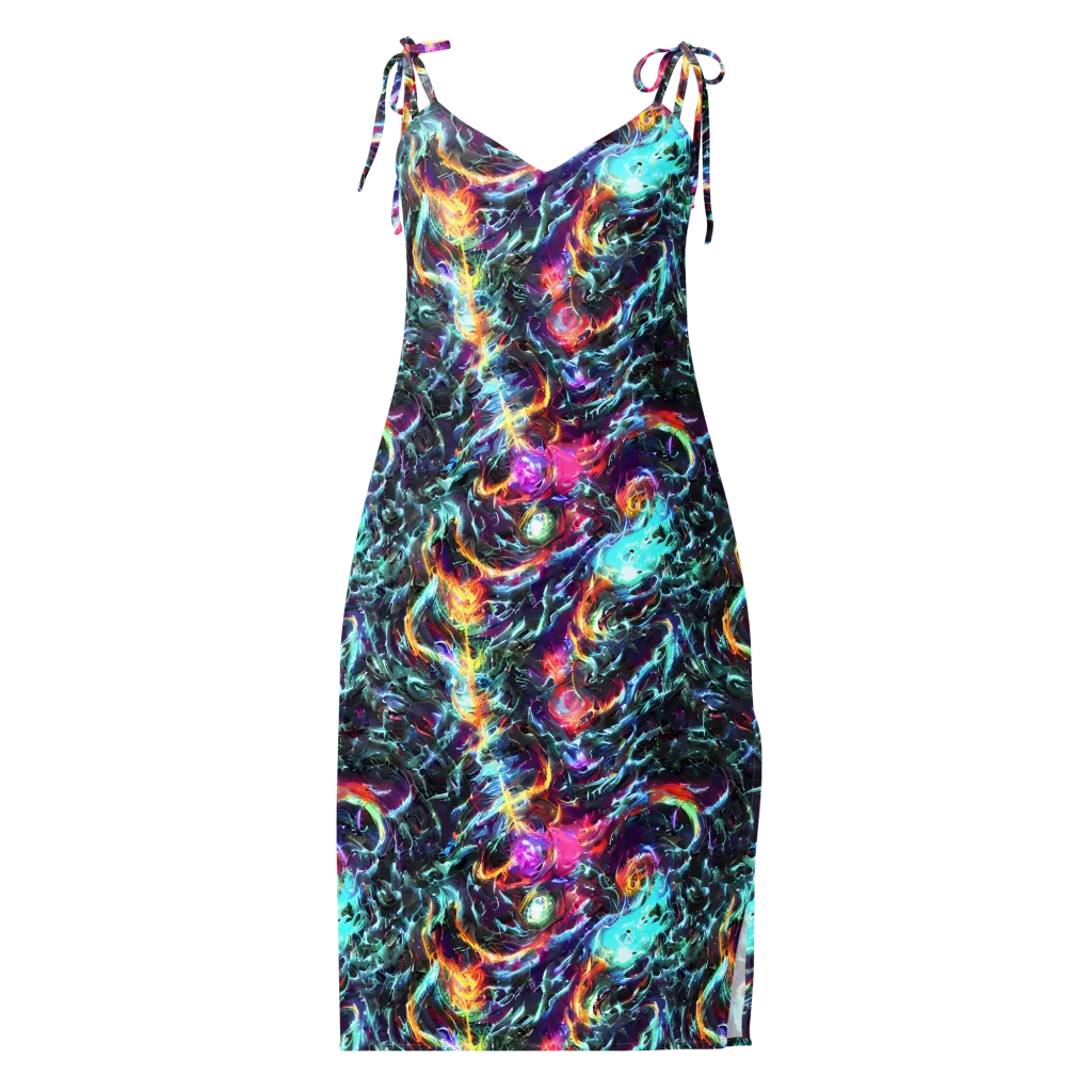 Fathomless Glow on Slip Dress — Front