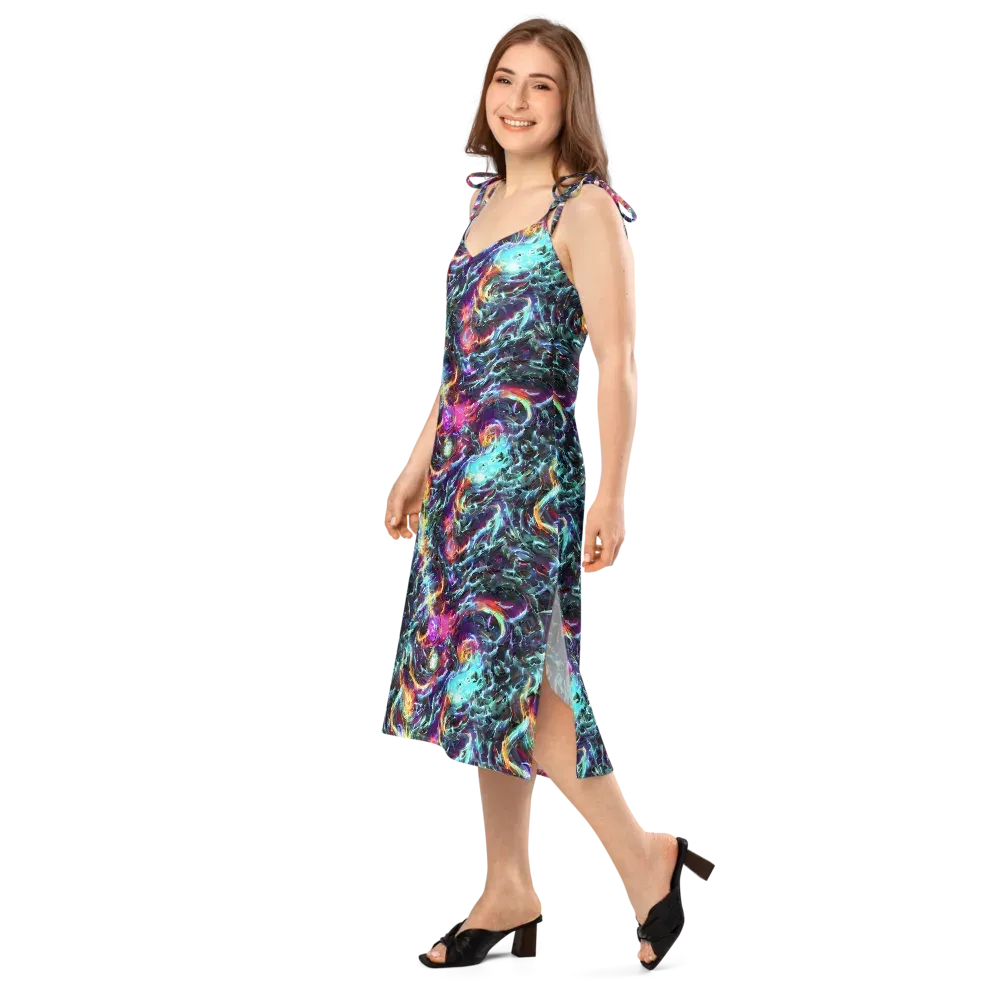 Fathomless Glow on Slip Dress — Left Front