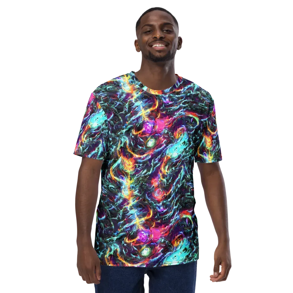 Fathomless Glow on Men's Crew Neck T-Shirt — Front