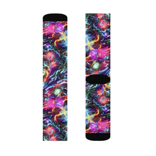 Fathomless Glow on a Socks