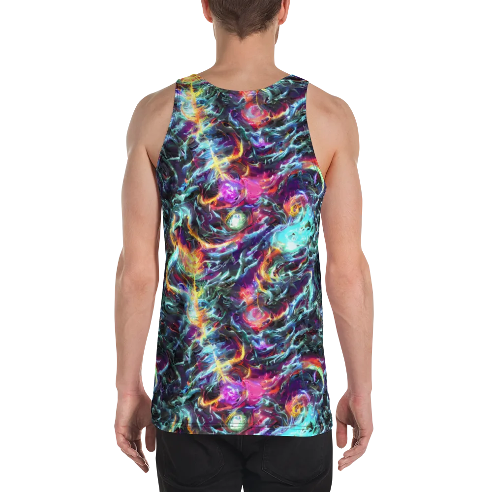 Fathomless Glow on Men's Tank Top — Back