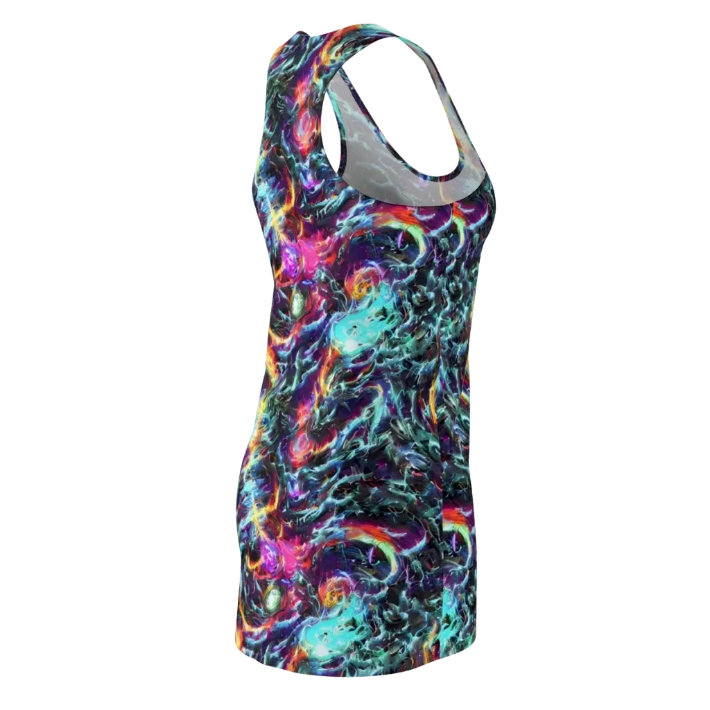 Fathomless Glow on Racerback Dress — Back Side