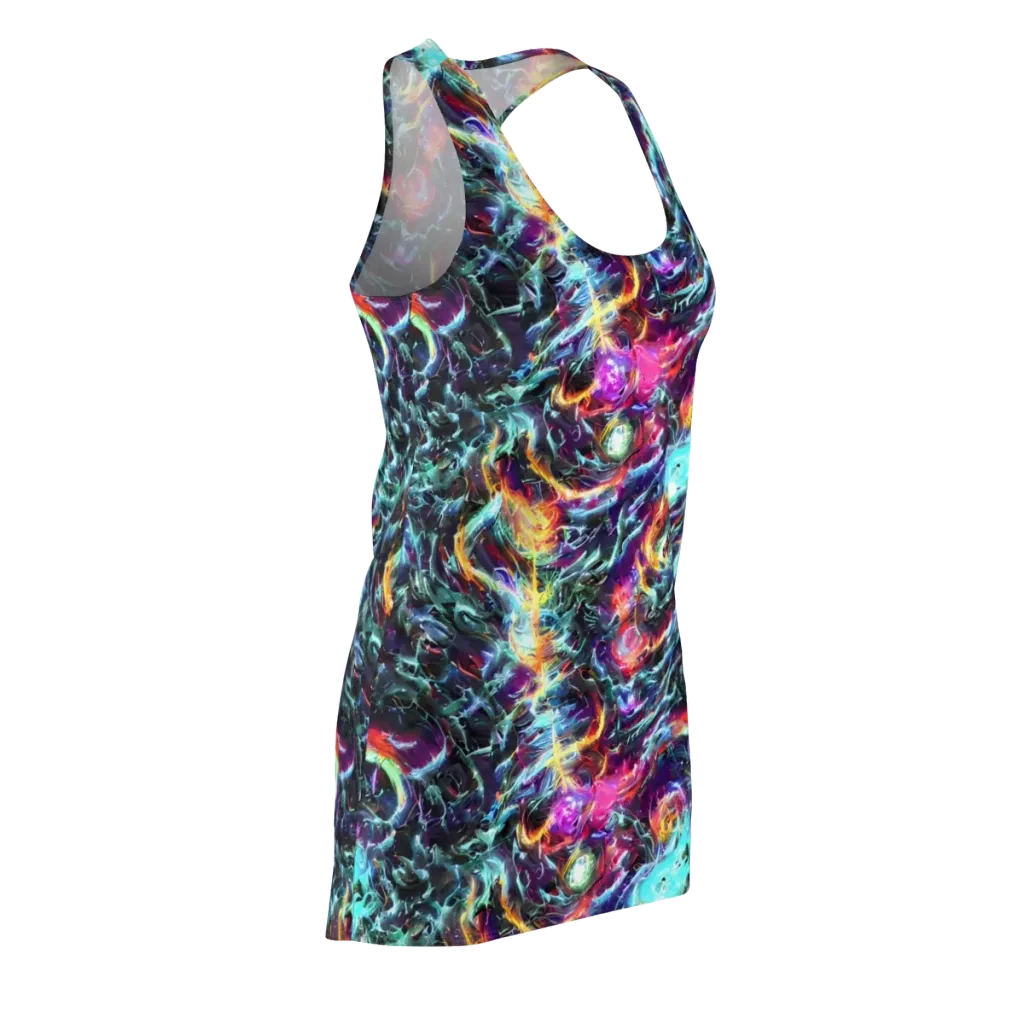 Fathomless Glow on Racerback Dress — Front Side