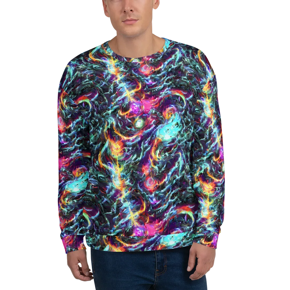 Fathomless Glow on Sweatshirt — Front