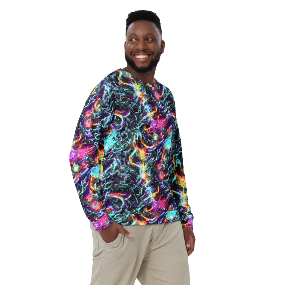 Fathomless Glow on Sweatshirt — Front