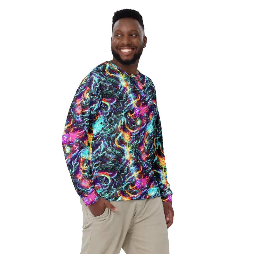 Fathomless Glow on Sweatshirt — Front