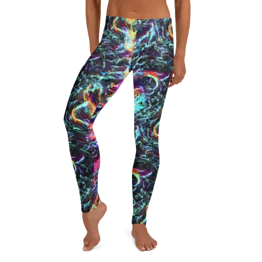 Fathomless Glow on a Leggings
