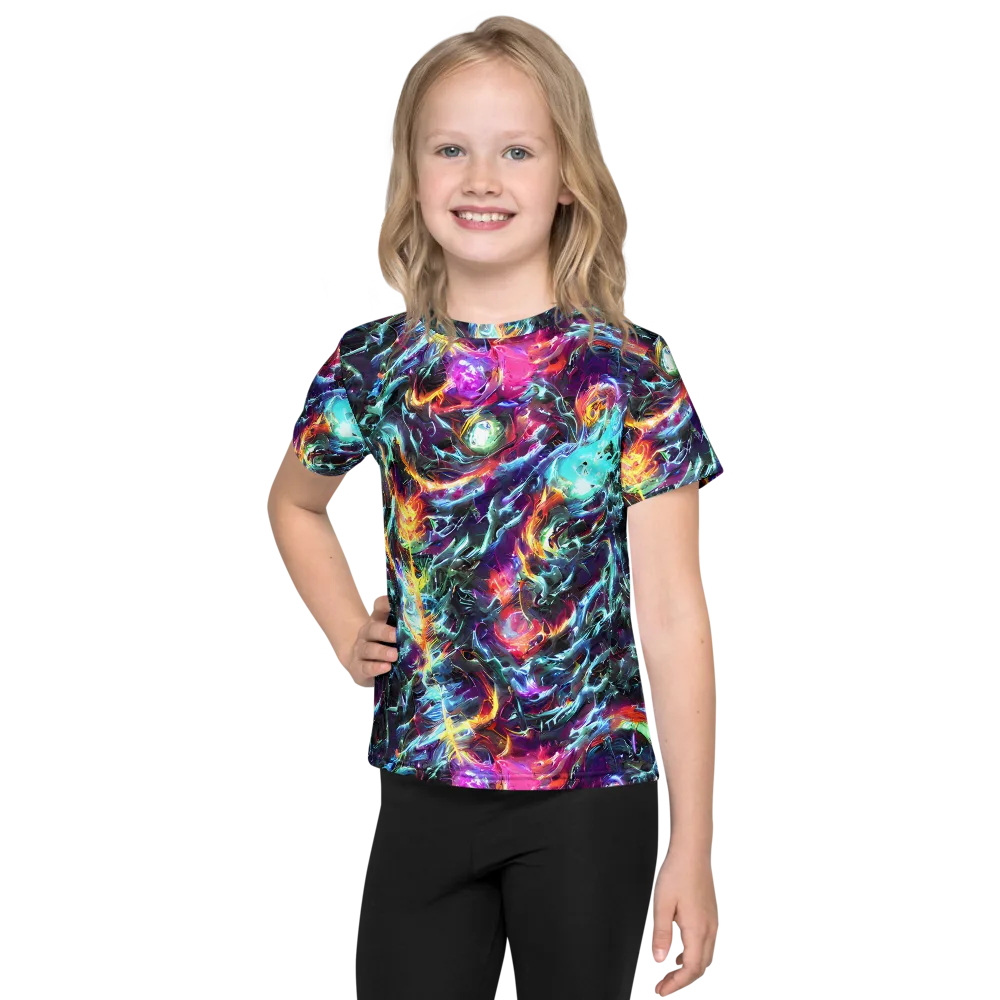 Fathomless Glow on Kids Crew Neck T-Shirt — Front
