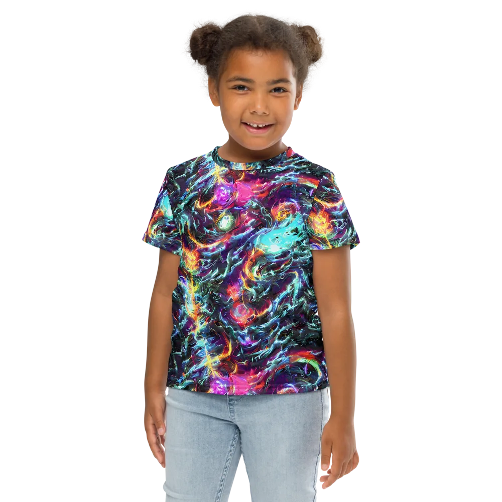 Fathomless Glow on Kids Crew Neck T-Shirt — Front