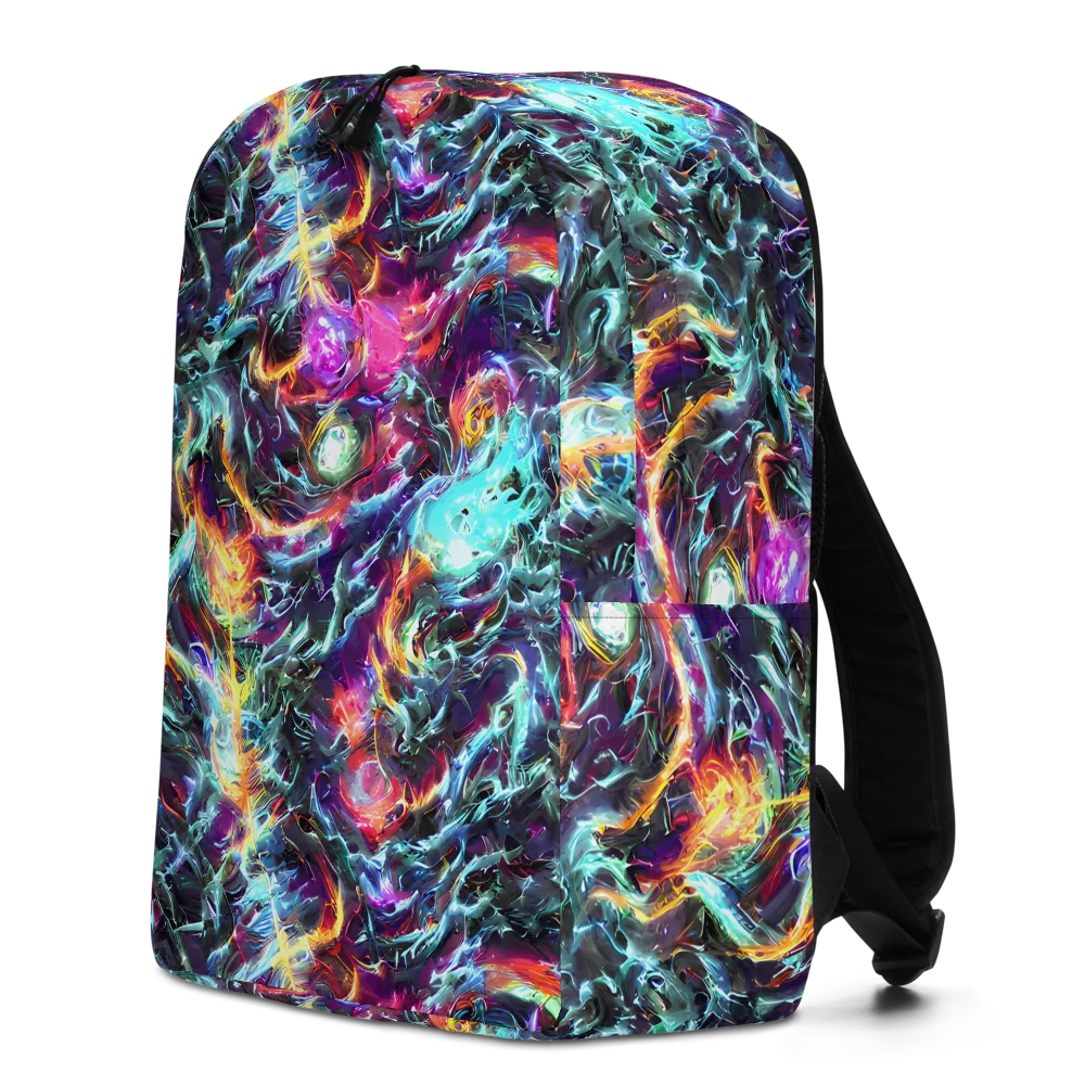 Fathomless Glow on Minimalist Backpack — Left