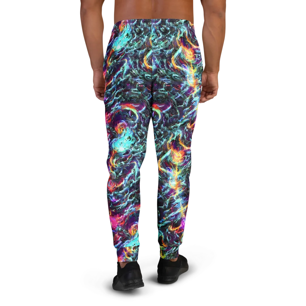 Fathomless Glow on Men's Joggers — Back