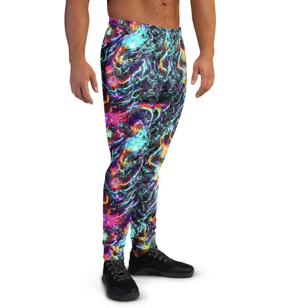 Fathomless Glow on Men's Joggers — Right