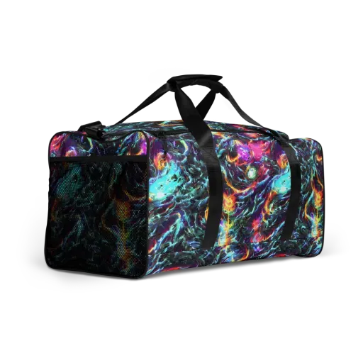 Fathomless Glow on a Duffle Bag
