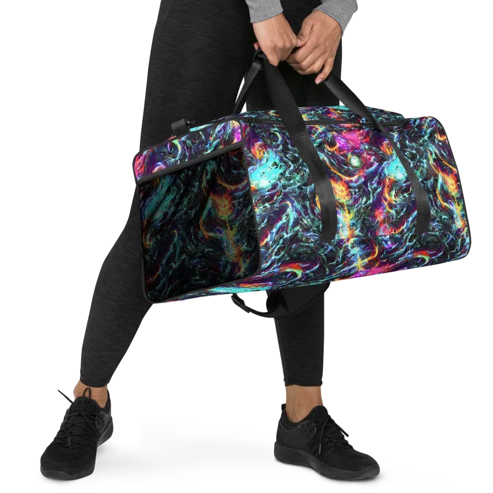 Fathomless Glow on Duffle Bag — Right Front