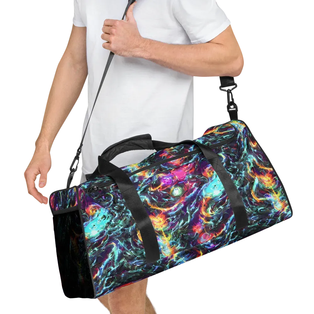 Fathomless Glow on Duffle Bag — Right Front
