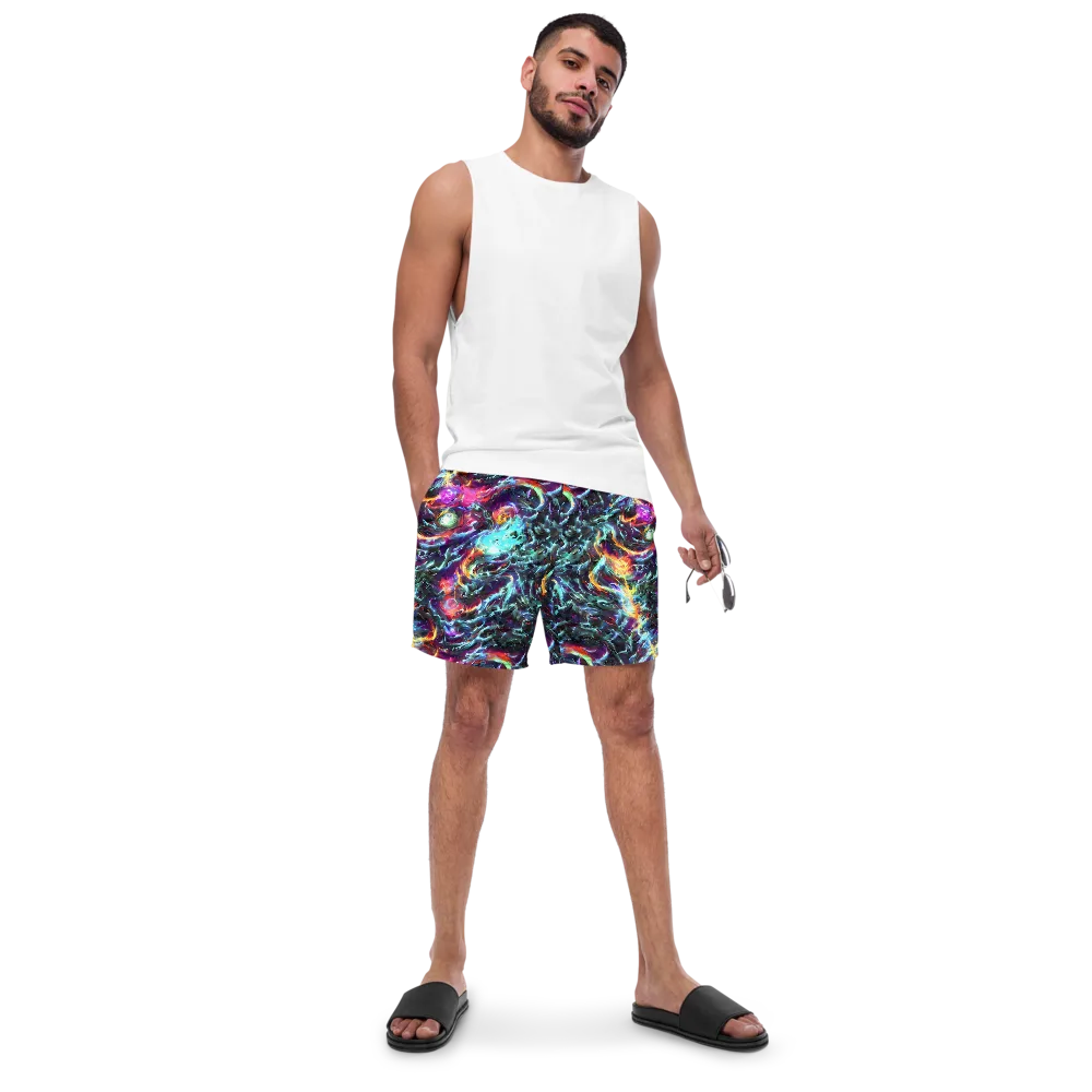 Fathomless Glow on Swim Trunks — Front
