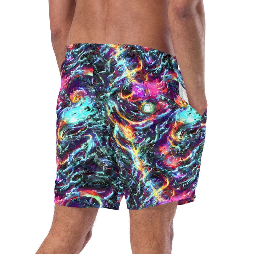 Fathomless Glow on Swim Trunks — Right Back
