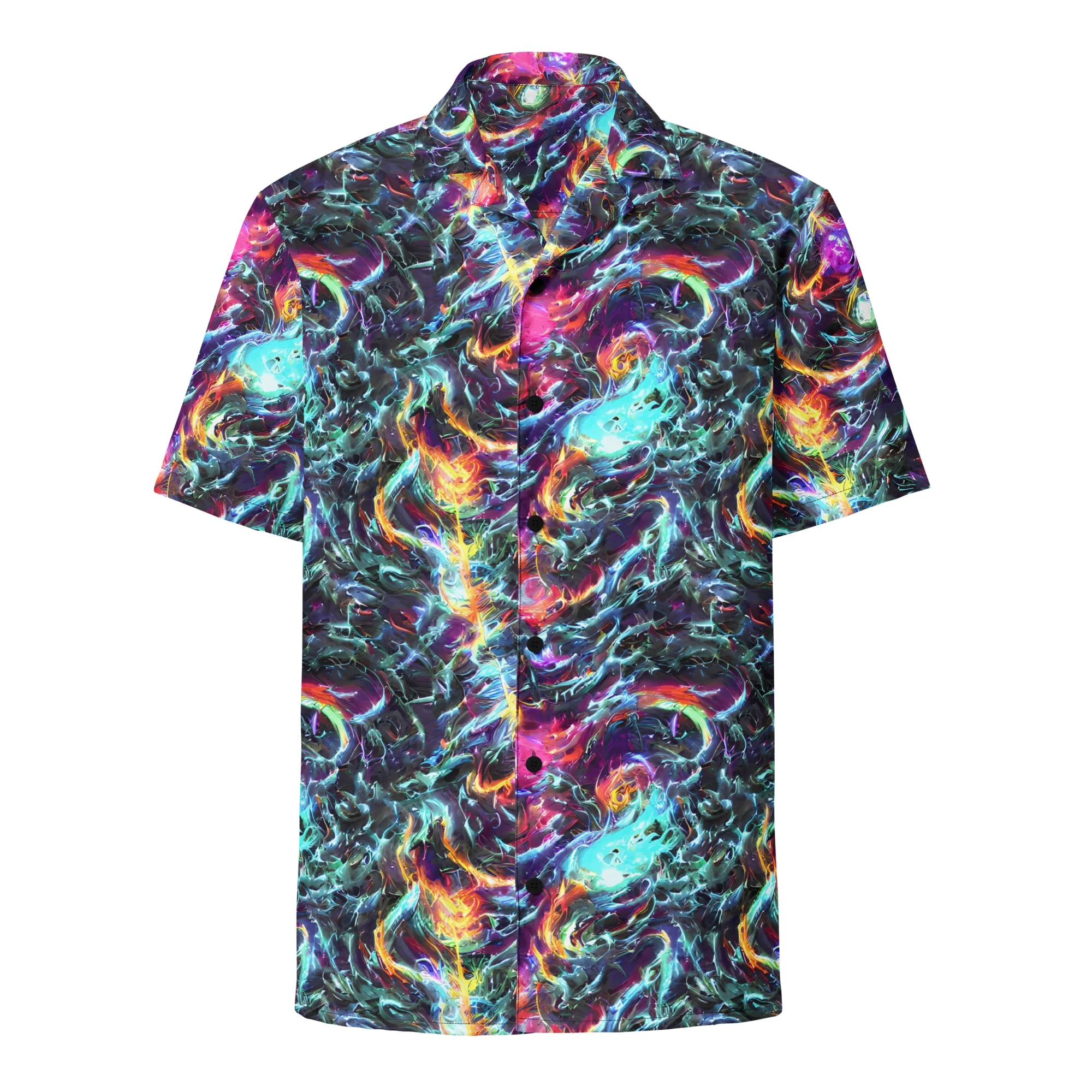Fathomless Glow on Button Shirt — Front