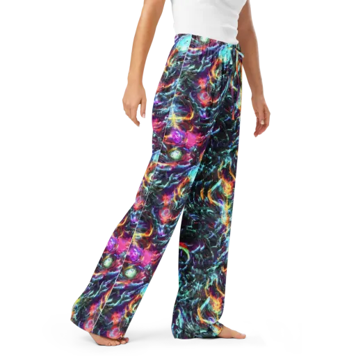 Fathomless Glow on a Women's Pajama Pants