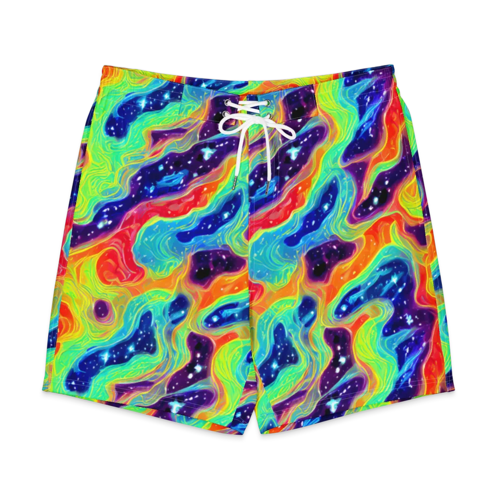 Nova Marble on Men's Board Shorts — Front