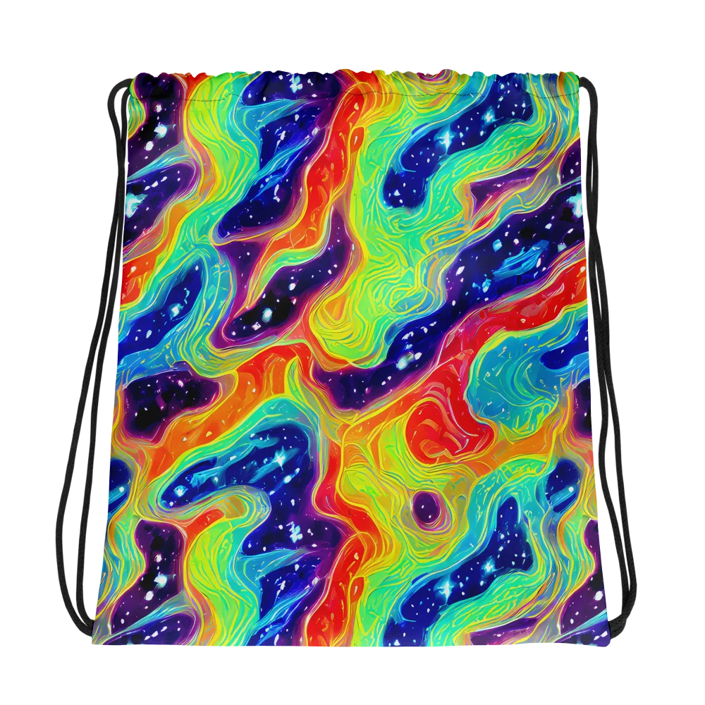 Nova Marble on Drawstring Bag — Photo